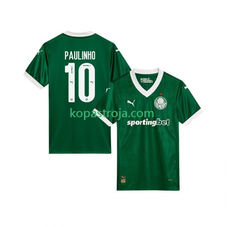 Billiga Fotbollströjor Palmeiras Paulinho 10 Hemma tröja 2025/26 Kortärmad